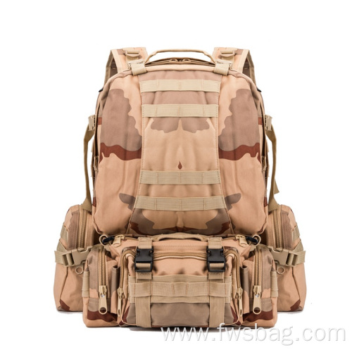 Nylon Hiking Knapsack Bag Climbing Backpack Tactical Camping